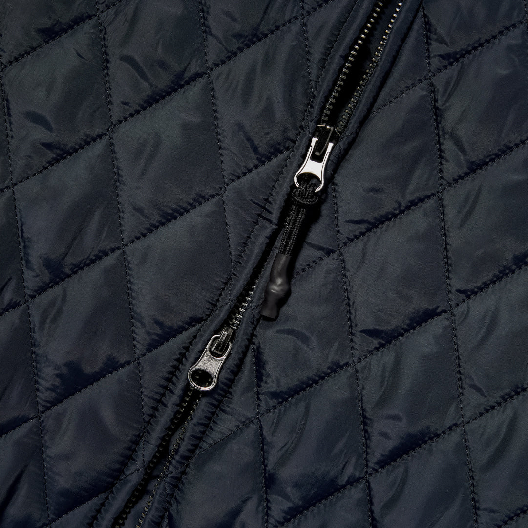 ゴールスタジオ ダイヤ キルティング パディング ジャケット ダーク ネイビー