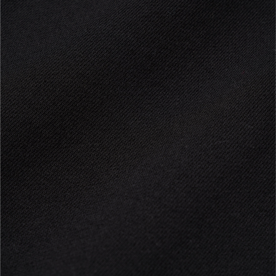 ゴールスタジオ エッセンシャル アップリケ ジョガーパンツ ブラック