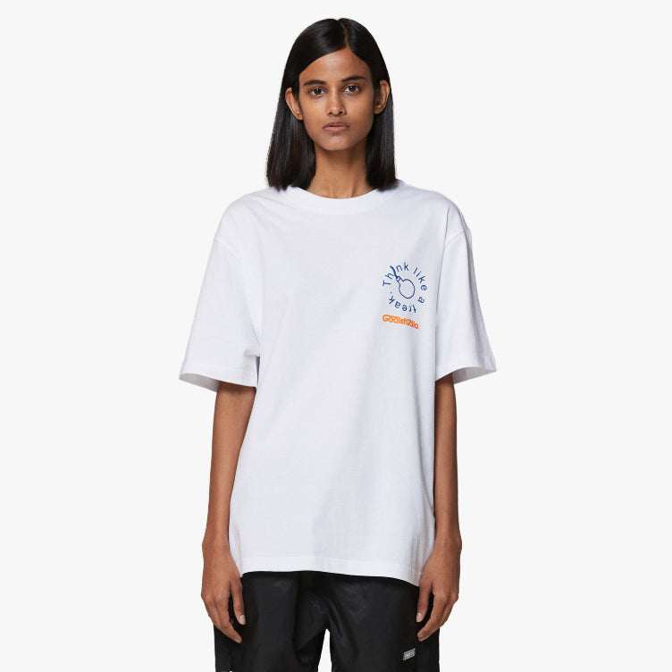 ゴールスタジオ フィアレス キャットラウス 半袖 Tシャツ ホワイト