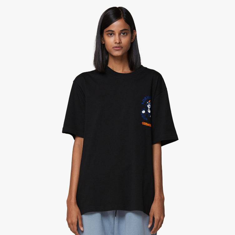 ゴールスタジオ フィアレス スパイラル 半袖 Tシャツ ブラック