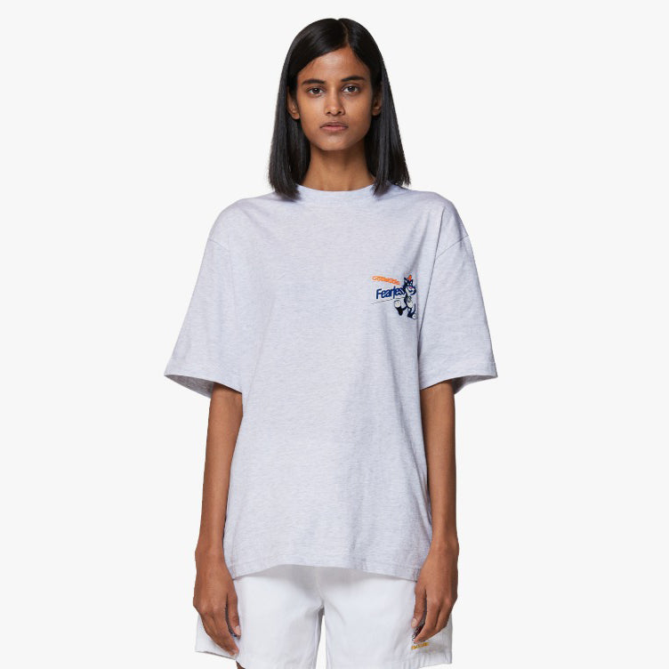 ゴールスタジオ フィアレス ビッグキャット シリアルボックス 半袖 Tシャツ グレー