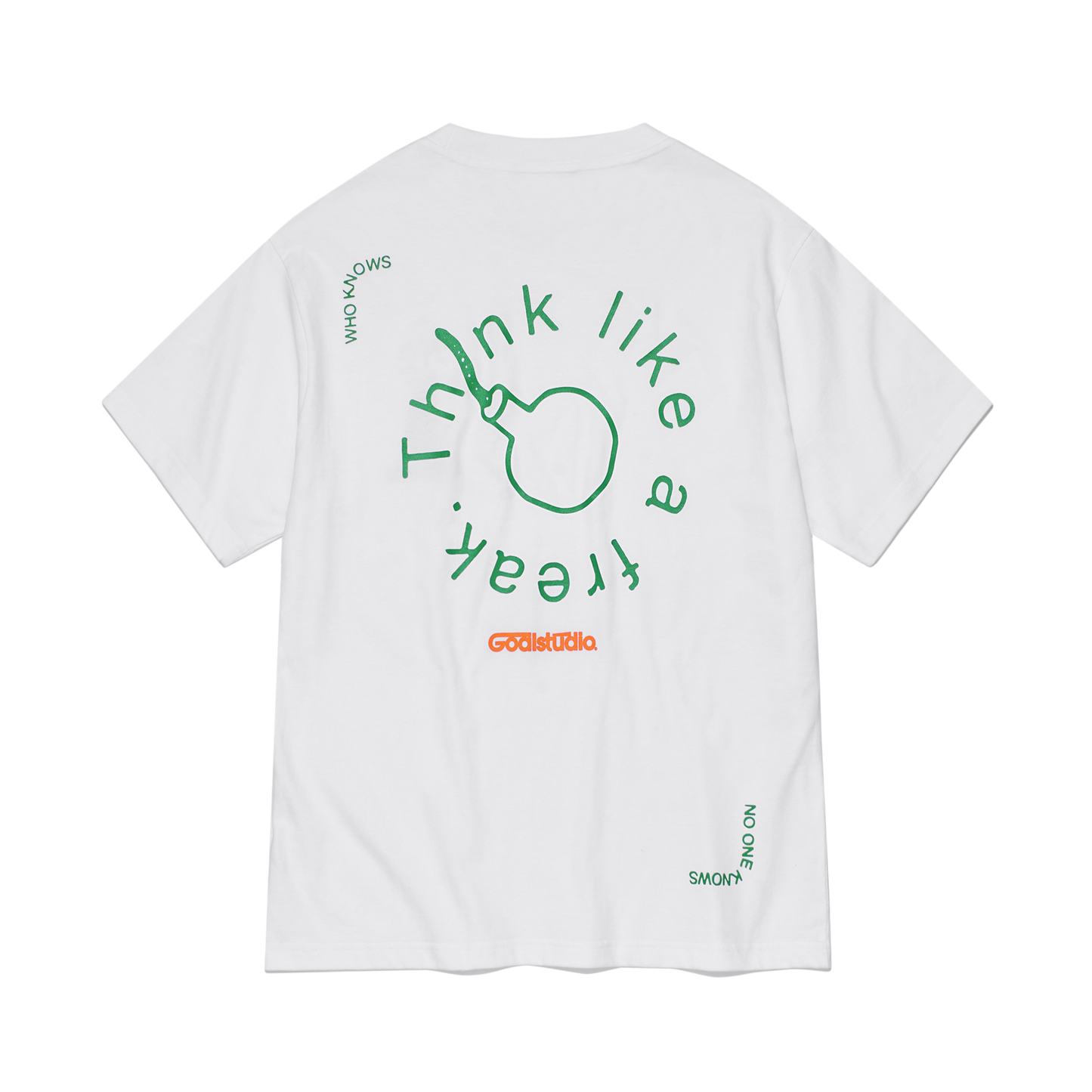 ゴールスタジオ フィアレス ビッグボム 半袖 Tシャツ ホワイト