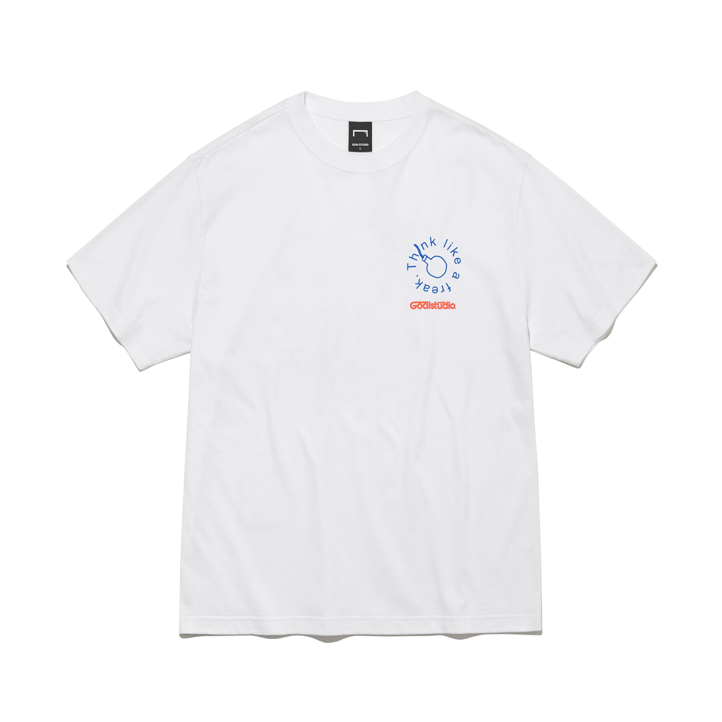 ゴールスタジオ フィアレス キャットラウス 半袖 Tシャツ ホワイト