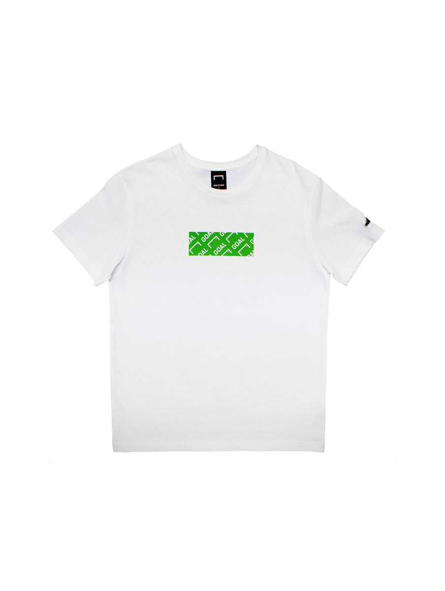 ゴールスタジオ ジャパンリミテッド ブロック 半袖 Tシャツ ホワイト
