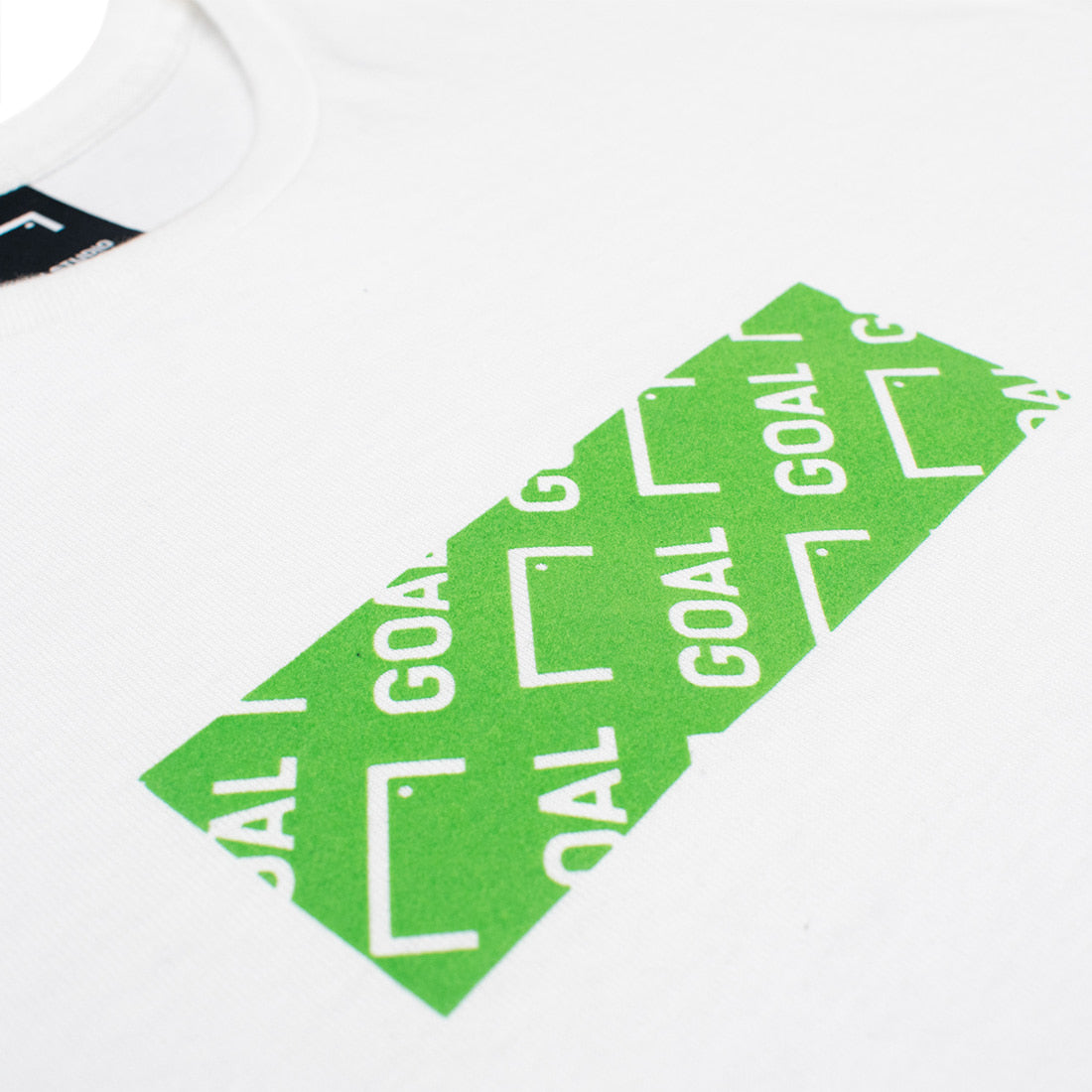 ゴールスタジオ ジャパンリミテッド ブロック 半袖 Tシャツ ホワイト