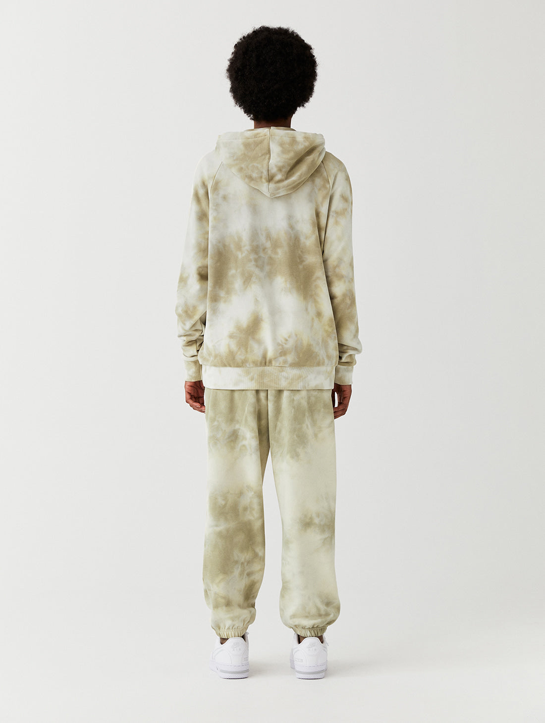 ゴールスタジオ公式 パーカー タイダイ グレー ベージュ ダンス i-land