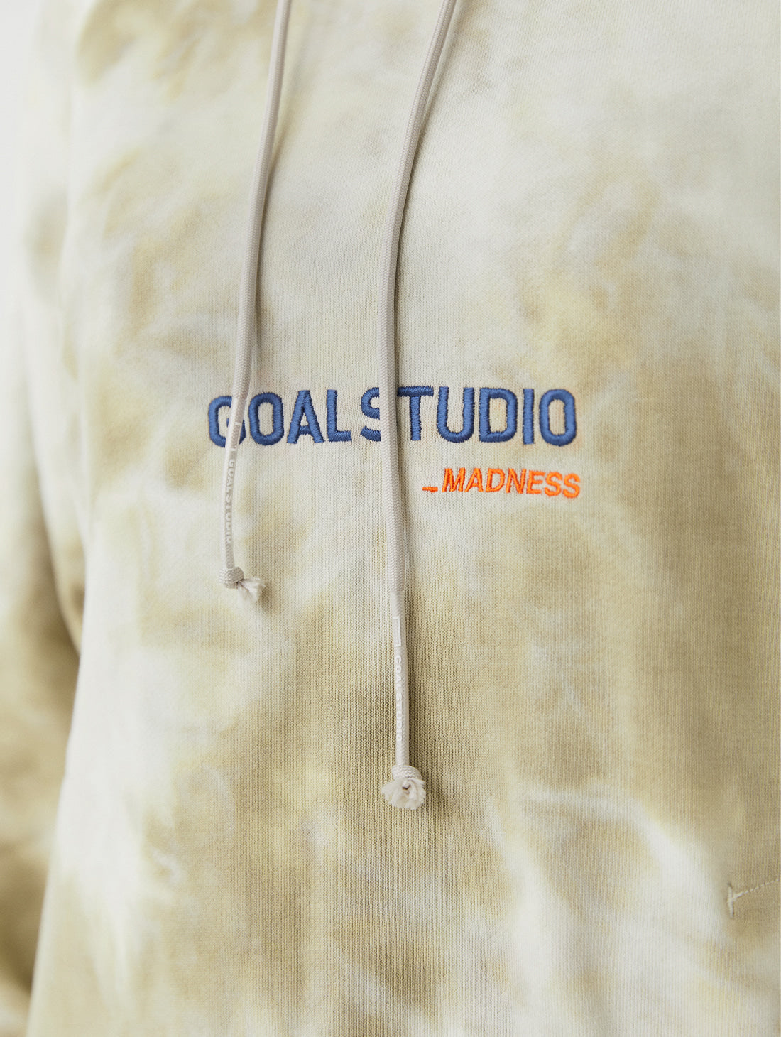 ゴールスタジオ公式 パーカー タイダイ グレー ベージュ ダンス i-land