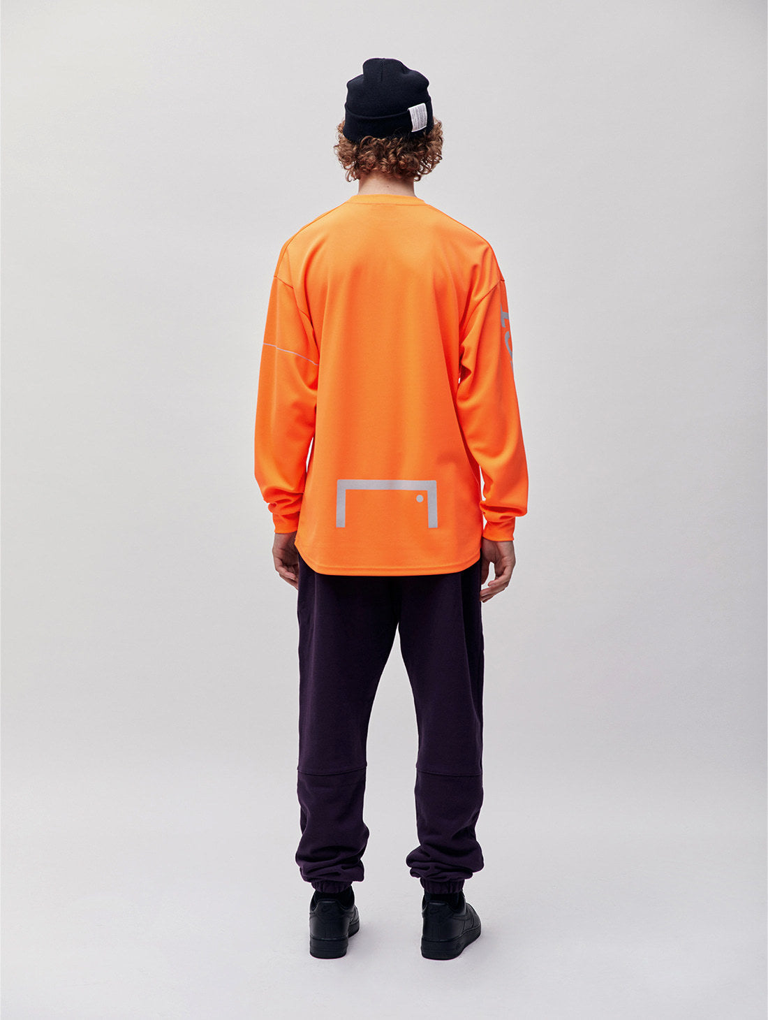 ゴールスタジオ リスペクト ロングスリーブ Tシャツ オレンジ