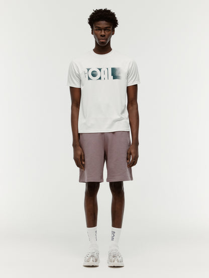 SWEAT JERSEY SHORTS - BROWN