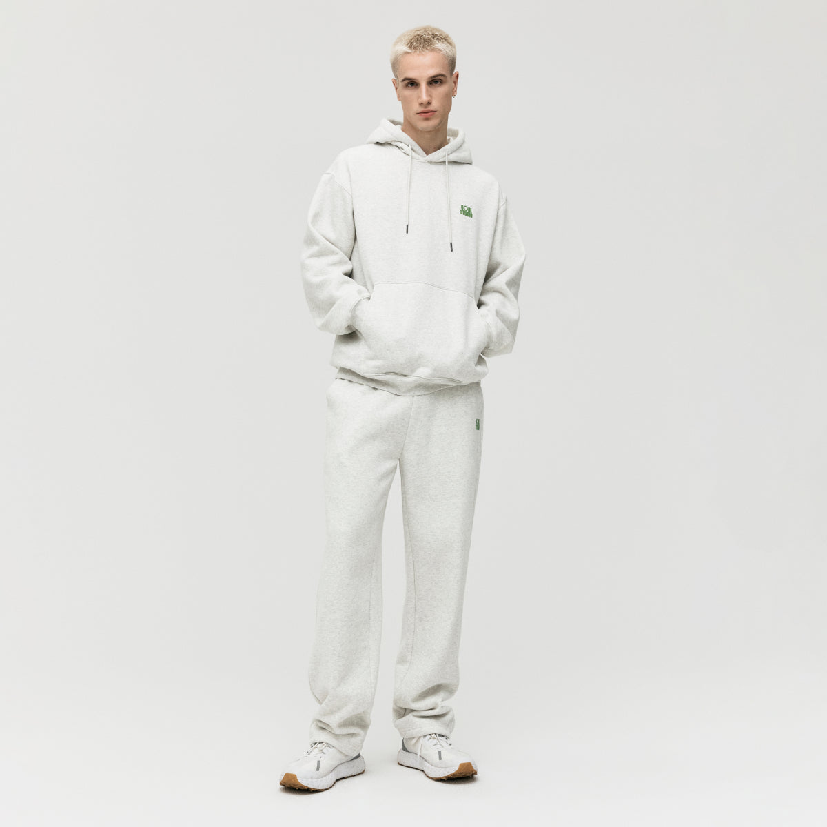 ESSENTIAL BRUSHED HOODIE - OATMEAL