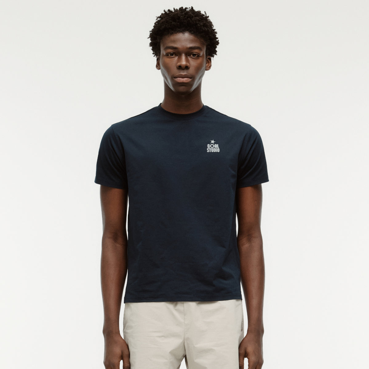 MAP LOGO AIRDRY TEE - NAVY