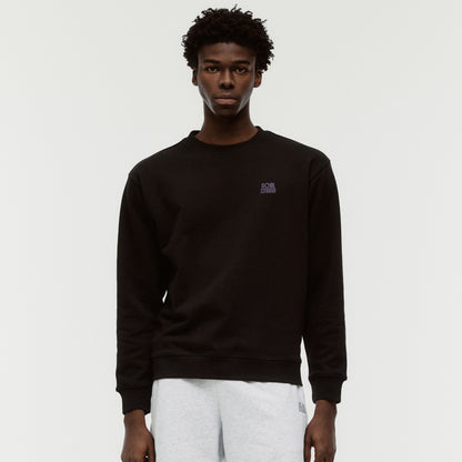 MAP LOGO CREWNECK - BLACK