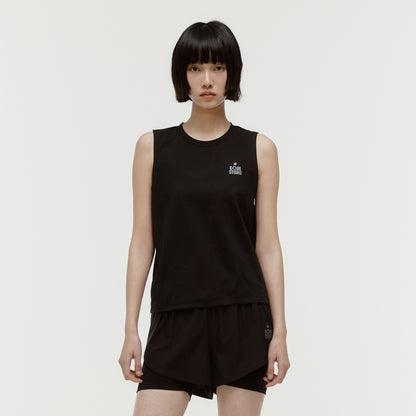 W'S ESSENTIAL AIRDRY SLEEVELESS - BLACK