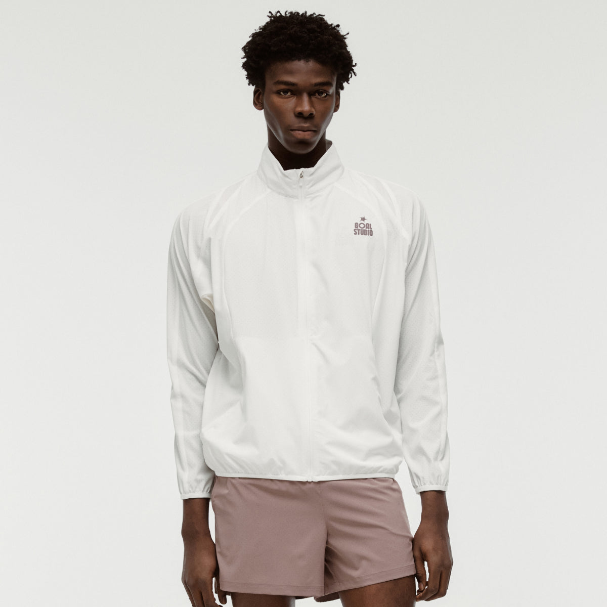 M'S PUNCHING LIGHT JACKET - OFF WHITE