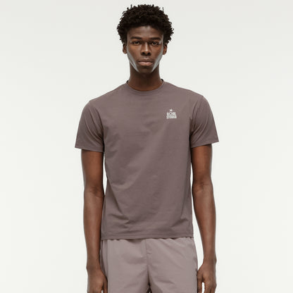 M'S ESSENTIAL AIRDRY TEE - BROWN