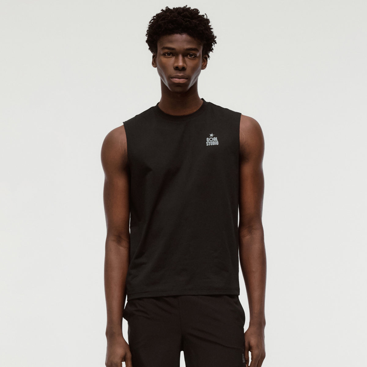 M'S ESSENTIAL AIRDRY SLEEVELESS - BLACK