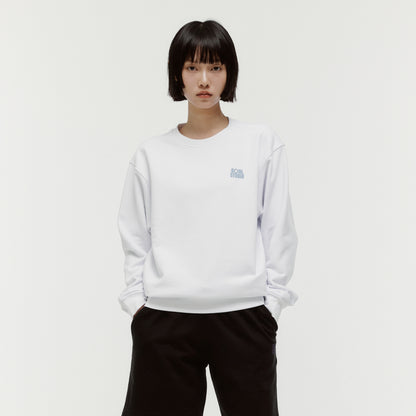 MAP LOGO CREWNECK - OFF WHITE