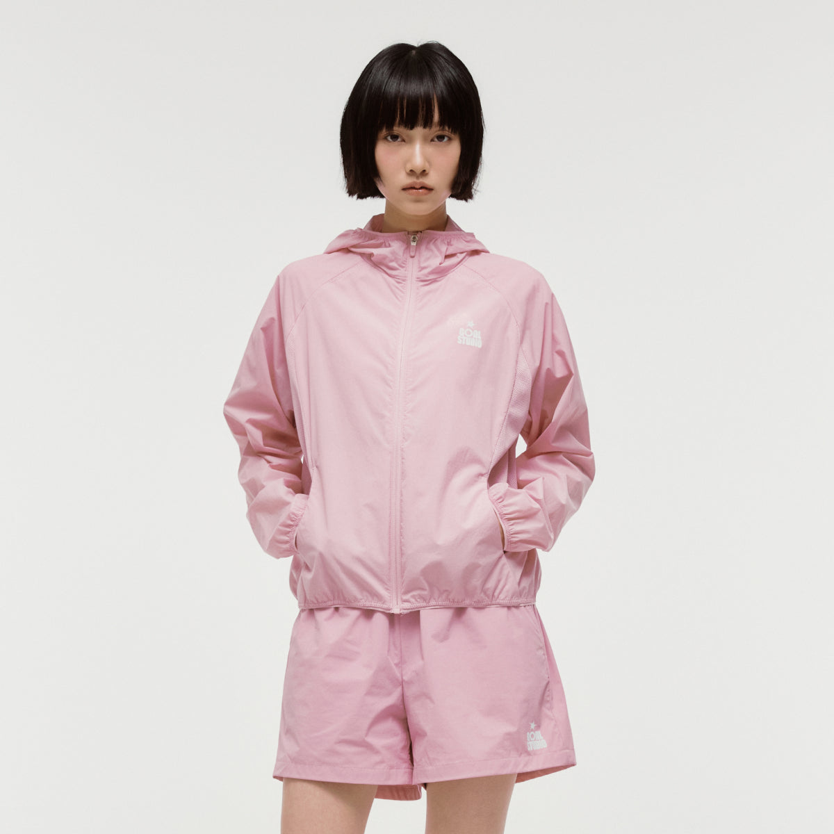 W'S ESSENTIAL SUPER LIGHT JACKET - LIGHT PINK