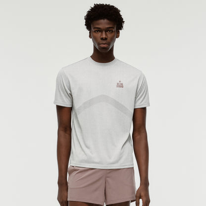 M'S JACQUARD TEE - BEIGE