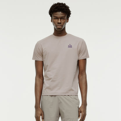 MAP LOGO AIRDRY TEE - BEIGE