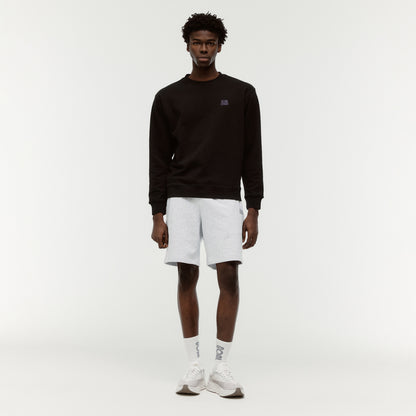 SWEAT JERSEY SHORTS - MELANGE GREY