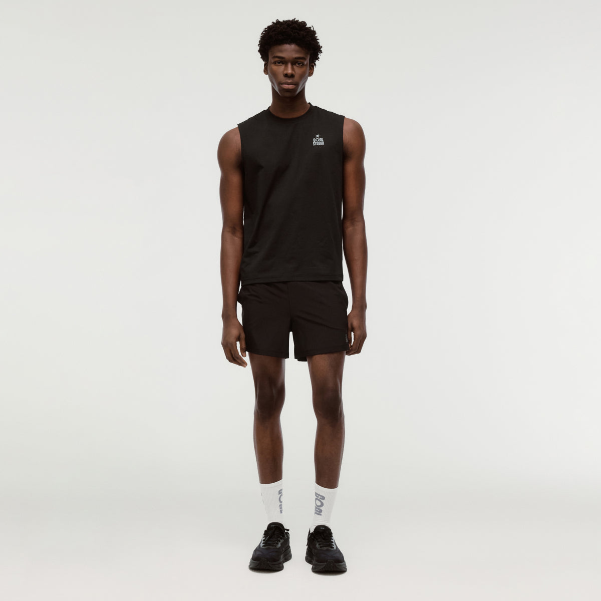 M'S ESSENTIAL AIRDRY SLEEVELESS - BLACK