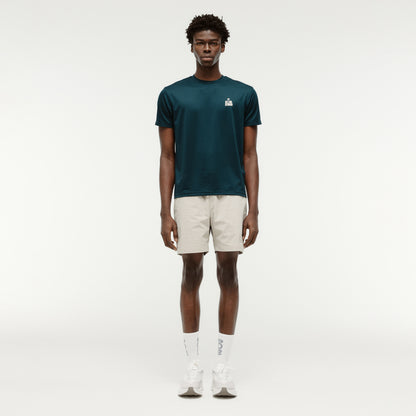 ACTIVE TRACK GOAL LOGO TEE - DARK GREEN