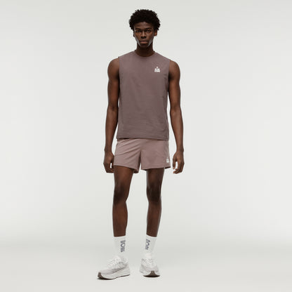 M'S ESSENTIAL AIRDRY SLEEVELESS - BROWN
