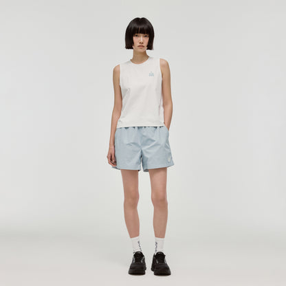 W'S ESSENTIAL STRETCH SHORTS - SKYBLUE