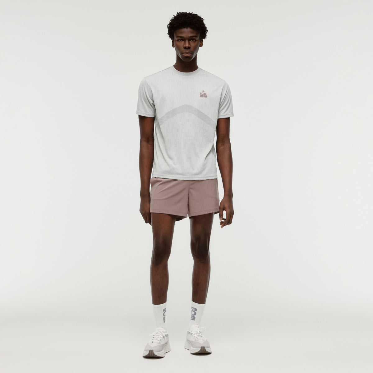 M'S JACQUARD TEE - BEIGE