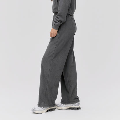 W'S TERRY FLEECE PANTS - CHARCOAL