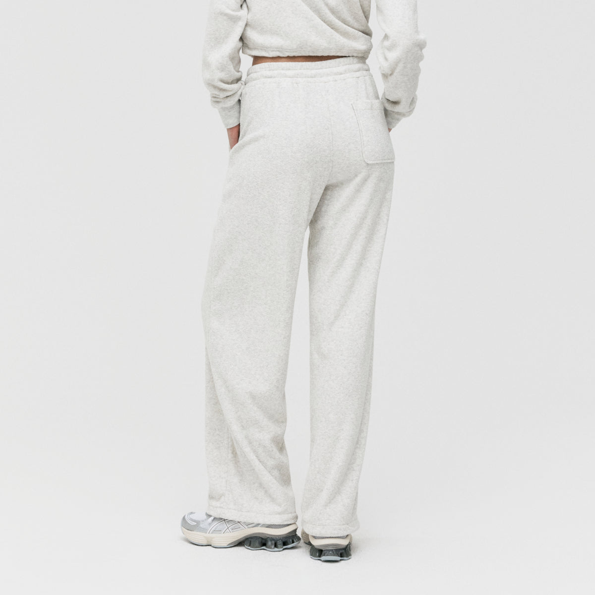 W'S TERRY FLEECE PANTS - OATMEAL