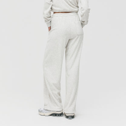 W'S TERRY FLEECE PANTS - OATMEAL