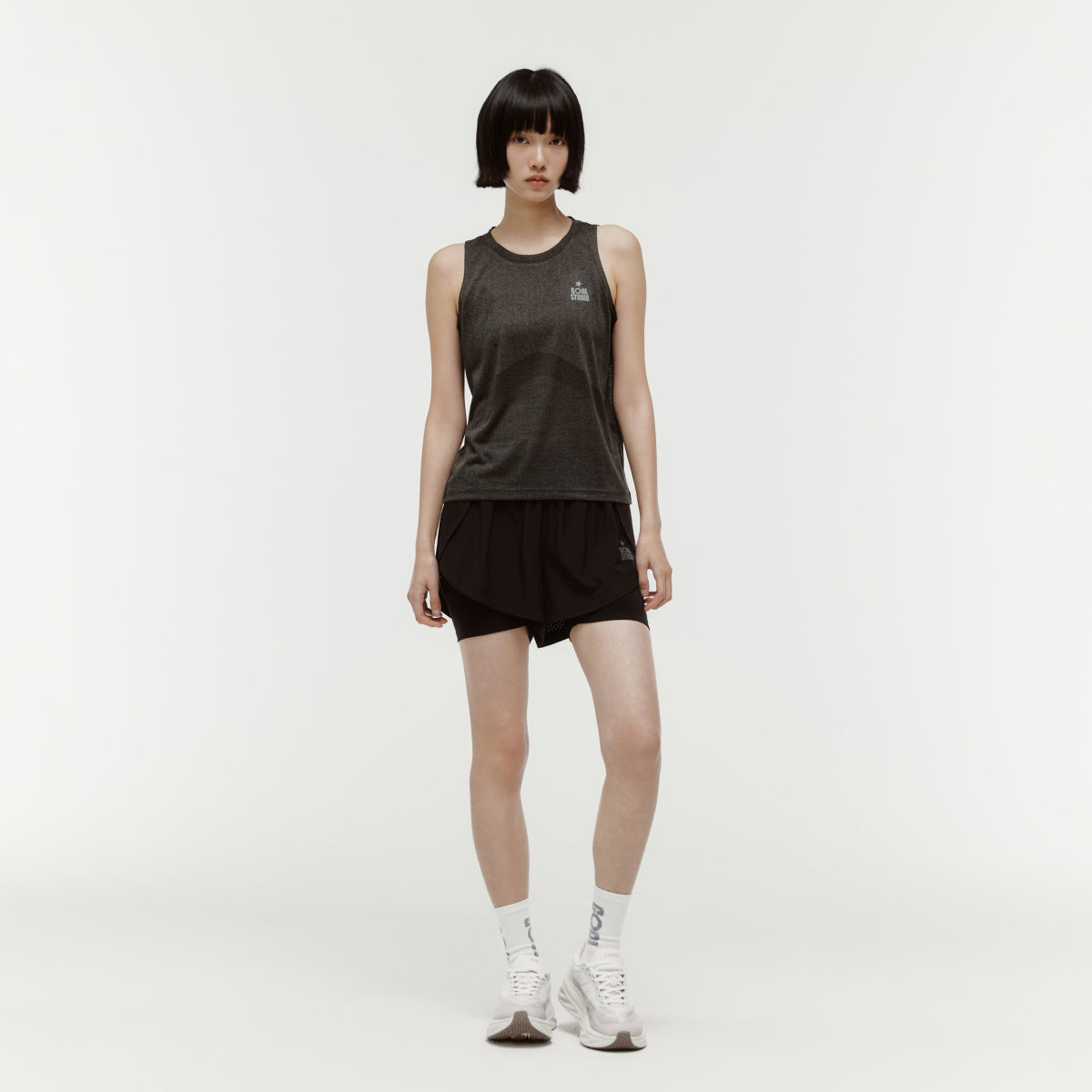 W'S 2" RUNNING SHORTS - BLACK