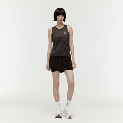 W'S 2" RUNNING SHORTS - BLACK