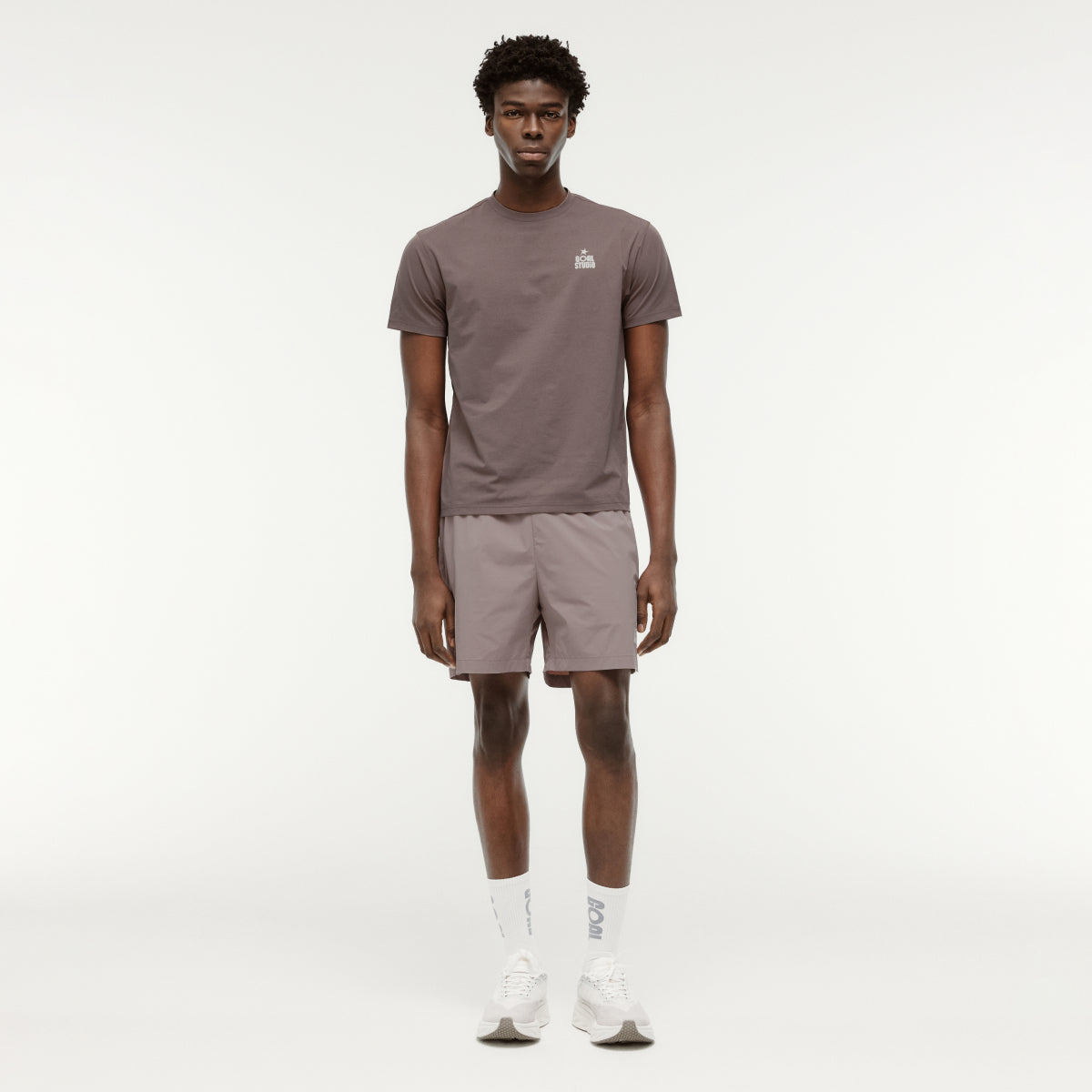 M'S ESSENTIAL AIRDRY TEE - BROWN