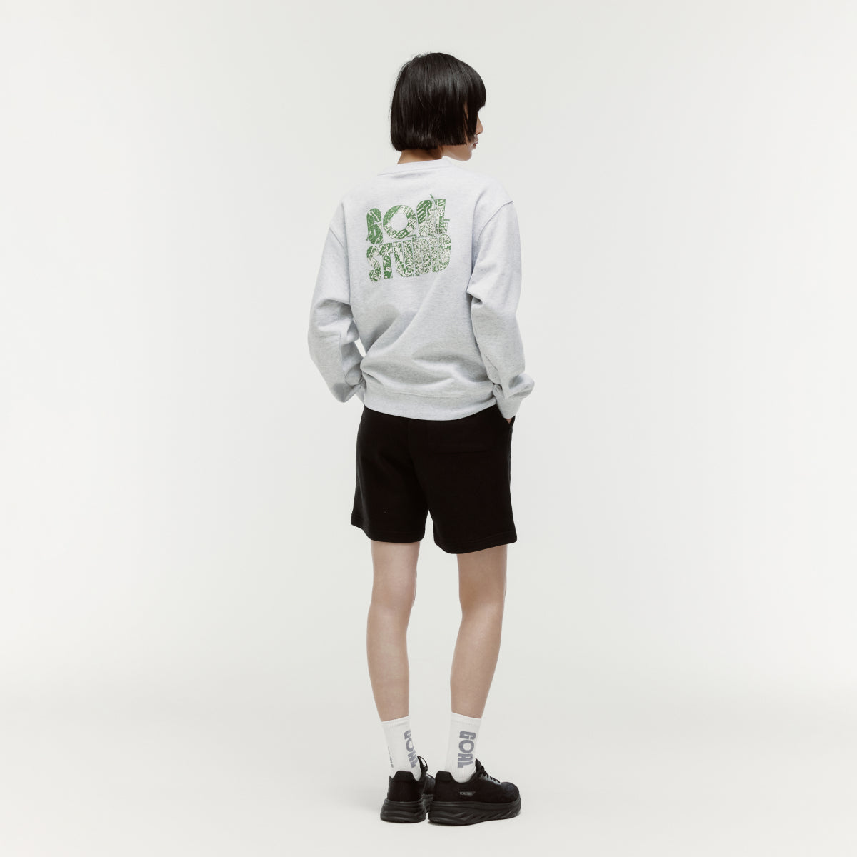 SWEAT JERSEY SHORTS - BLACK