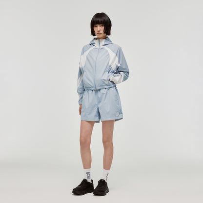 W'S COLOR-BLOCK JACKET - SKYBLUE