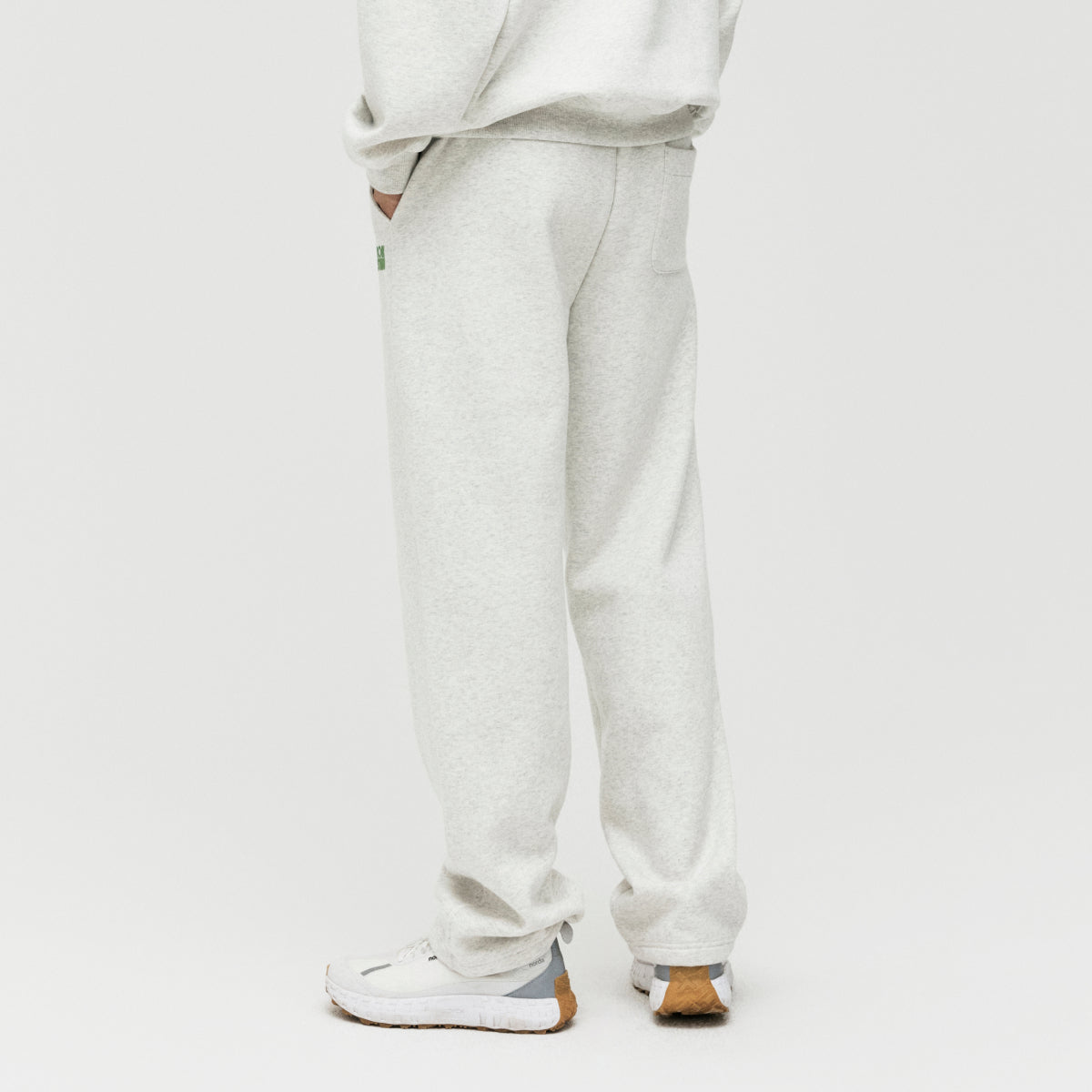 ESSENTIAL BRUSHED PANTS - OATMEAL