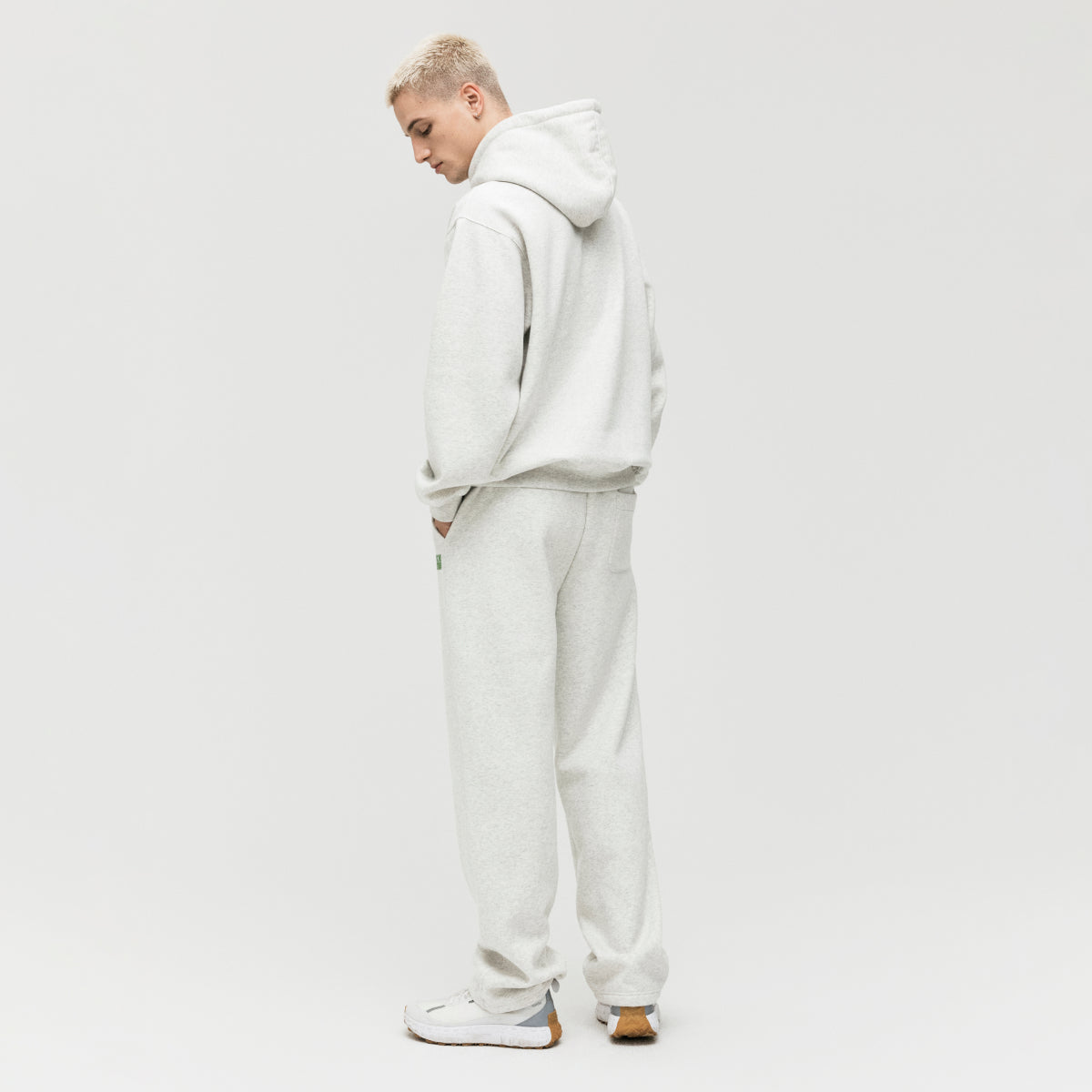 ESSENTIAL BRUSHED HOODIE - OATMEAL