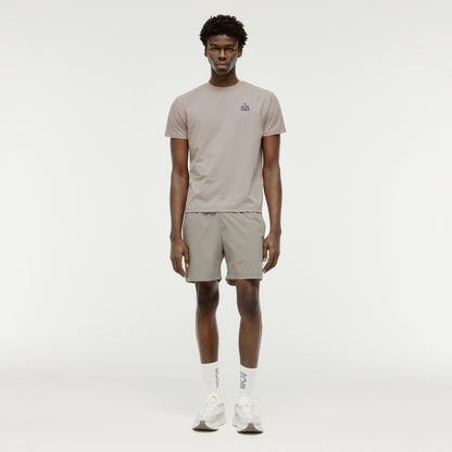 MAP LOGO AIRDRY TEE - BEIGE