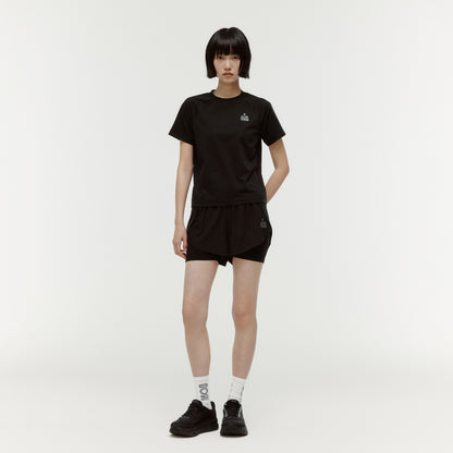W'S ESSENTIAL AIRDRY TEE - BLACK