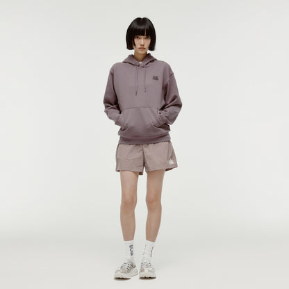 PAINT LOGO HOODIE - BROWN