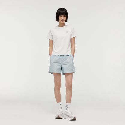 W'S ESSENTIAL AIRDRY TEE - OFF WHITE