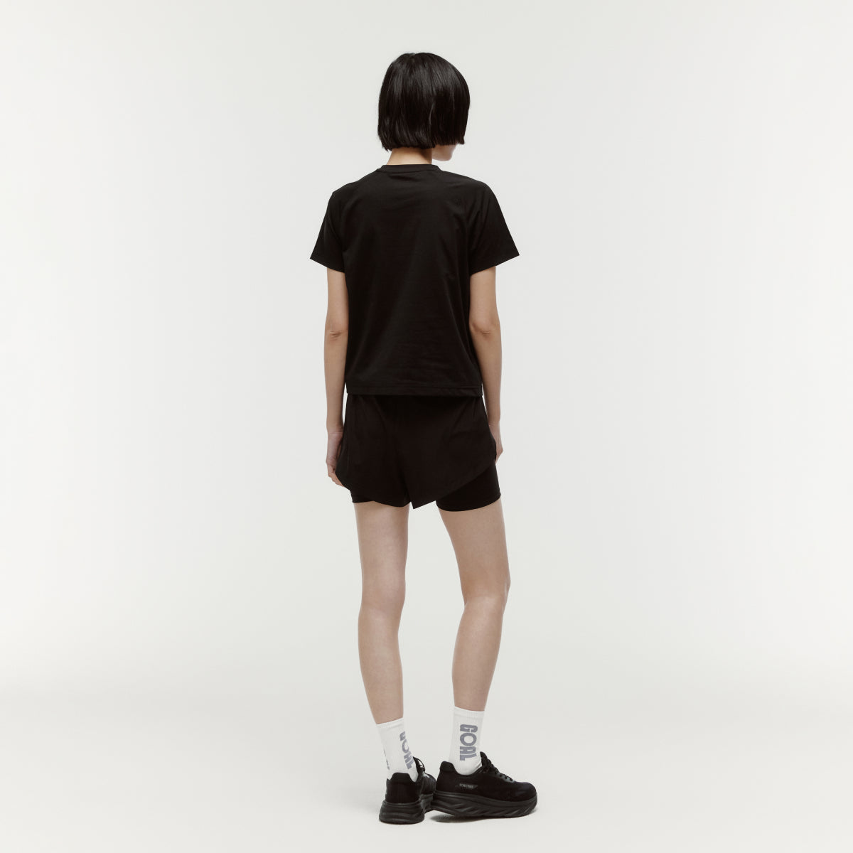 W'S ESSENTIAL AIRDRY TEE - BLACK