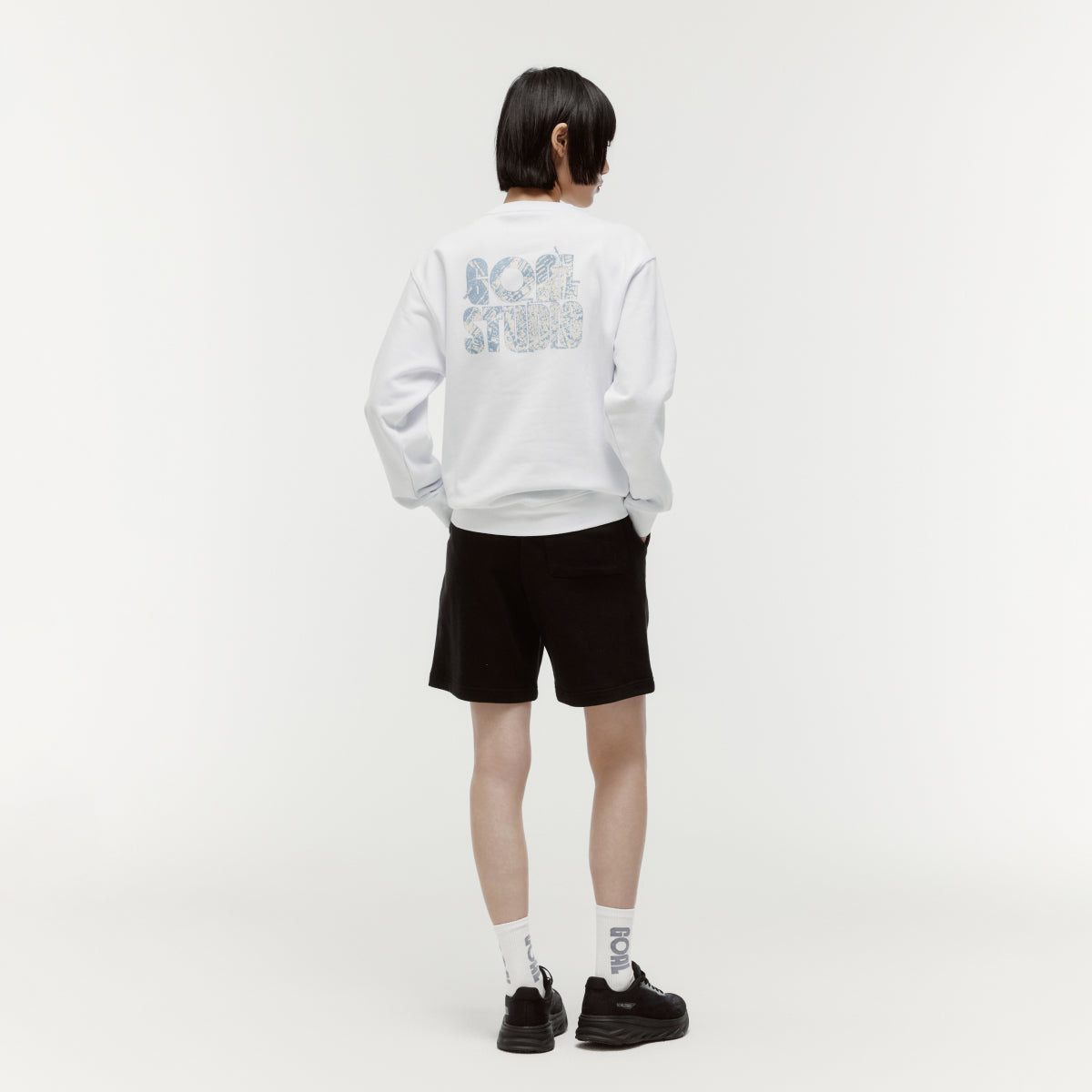 MAP LOGO CREWNECK - OFF WHITE