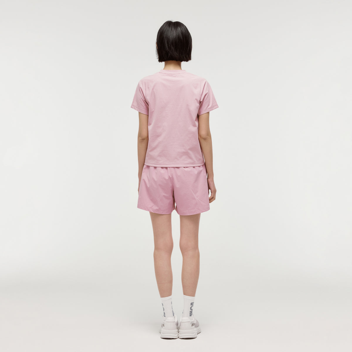 W'S ESSENTIAL AIRDRY TEE - LIGHT PINK