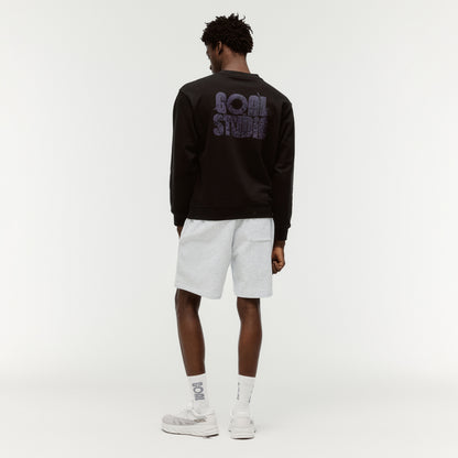 MAP LOGO CREWNECK - BLACK