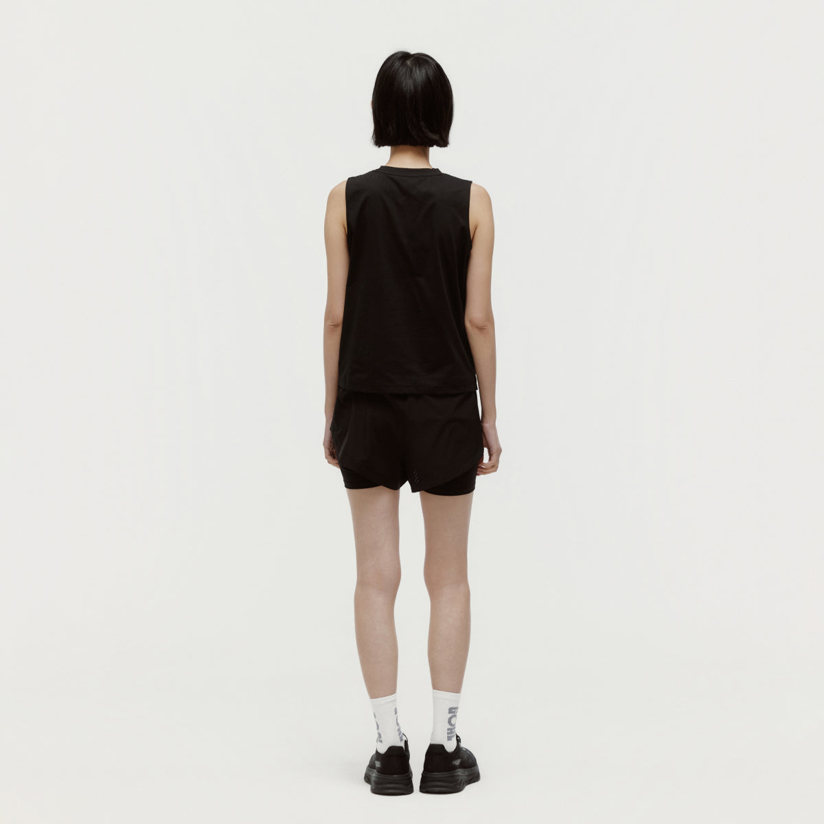 W'S ESSENTIAL AIRDRY SLEEVELESS - BLACK