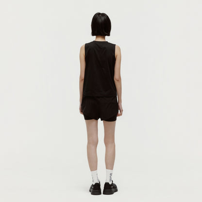 W'S ESSENTIAL AIRDRY SLEEVELESS - BLACK